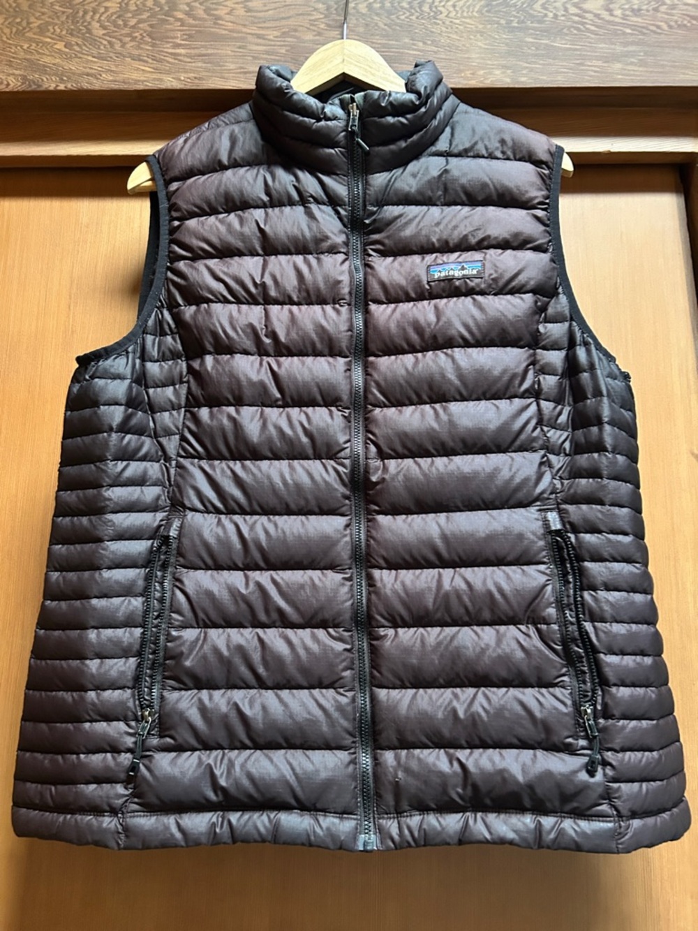 Patagonia Black Quilted Down Vest